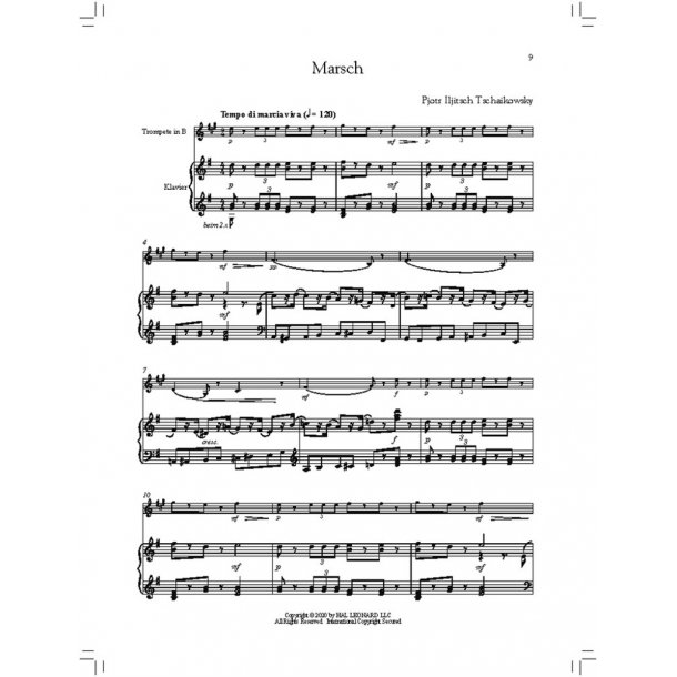 Der Nussknacker - Klassische Arr. f&uuml;r Melodieinstr : 10 Ausz&uuml;ge aus der Ballettmusik